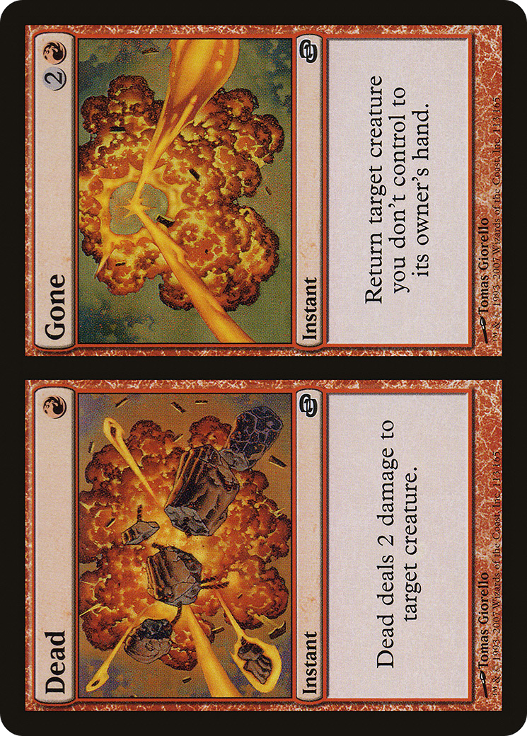 Dead // Gone (PLC-113) [Planar Chaos] MTG Single Wizards of the Coast