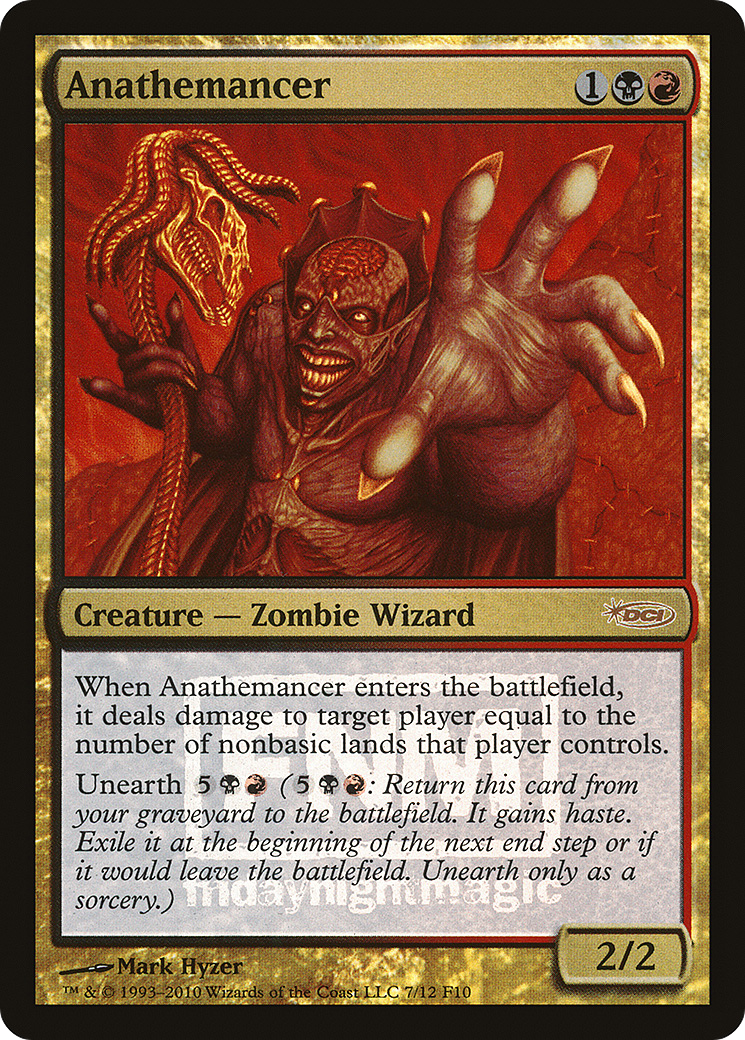 Anathemancer (FNM-007) [Misc] Friday Night Magic 2010 Foil MTG Single Wizards of the Coast
