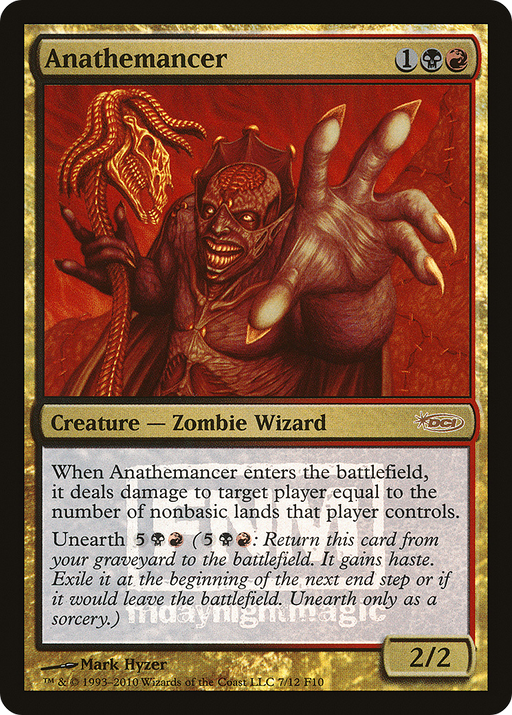 Anathemancer (FNM-007) [Misc] Friday Night Magic 2010 Foil MTG Single Wizards of the Coast