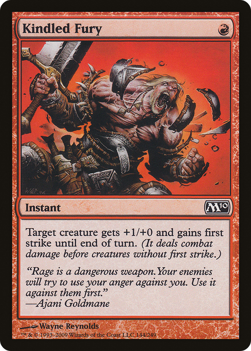 Kindled Fury (M10-144) [Magic 2010] MTG Single Wizards of the Coast
