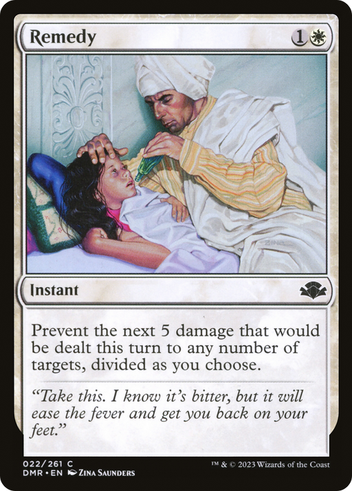 Remedy (DMR-022) [Dominaria Remastered] Foil MTG Single Wizards of the Coast