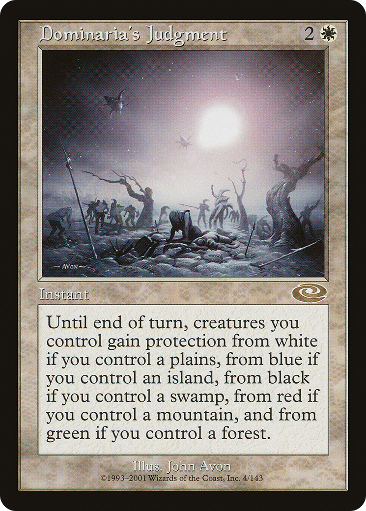 Dominaria's Judgment (PLS-004) [Planeshift] MTG Single Wizards of the Coast
