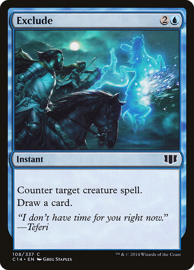 Exclude (C14-108) [Commander 2014] MTG Single Wizards of the Coast
