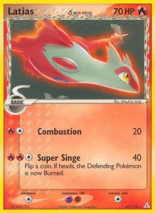 Latias - 21/110 () Holofoil [Misc: Deck Exclusives] Pokemon Single Pokémon