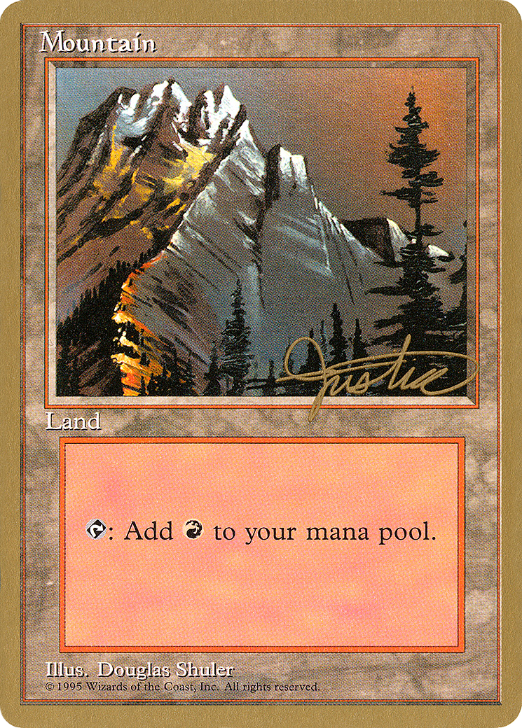 Mountain (WCD-MJ373) [Misc] Pro Tour Collector Set MTG Single Wizards of the Coast
