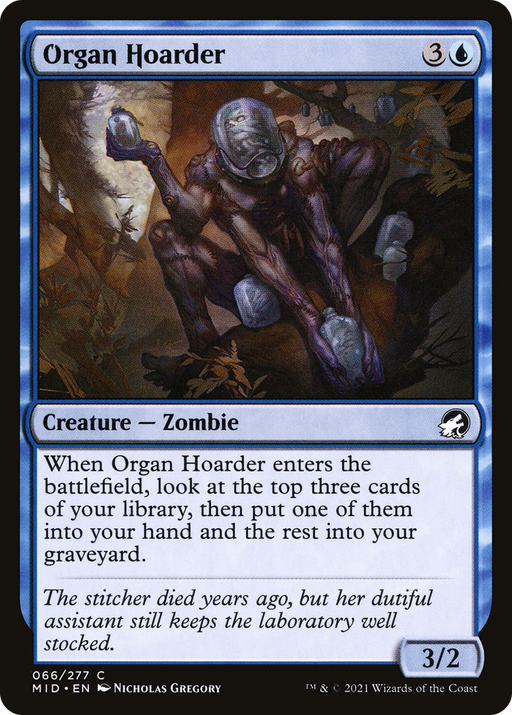 Organ Hoarder (MID-066) [Innistrad: Midnight Hunt] MTG Single Wizards of the Coast