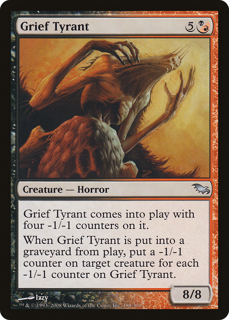 Grief Tyrant (SHM-189) [Shadowmoor] Foil MTG Single Wizards of the Coast
