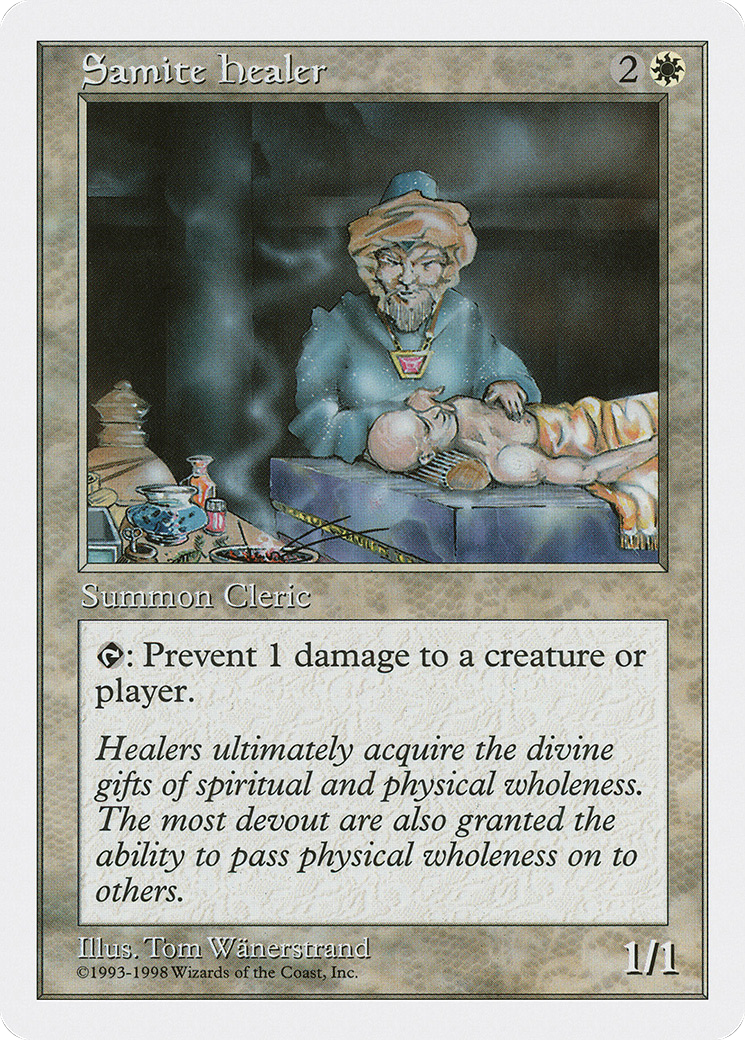 Samite Healer (ATH-014) [Anthologies] MTG Single Wizards of the Coast