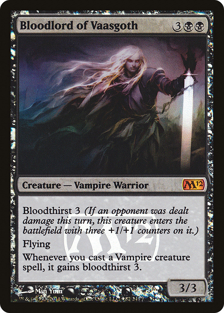 Bloodlord of Vaasgoth (PRE-082) [Magic 2012 Promos] Foil MTG Single Wizards of the Coast