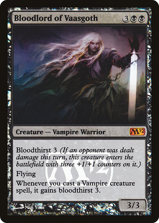 Bloodlord of Vaasgoth (PRE-082) [Magic 2012 Promos] Foil MTG Single Wizards of the Coast