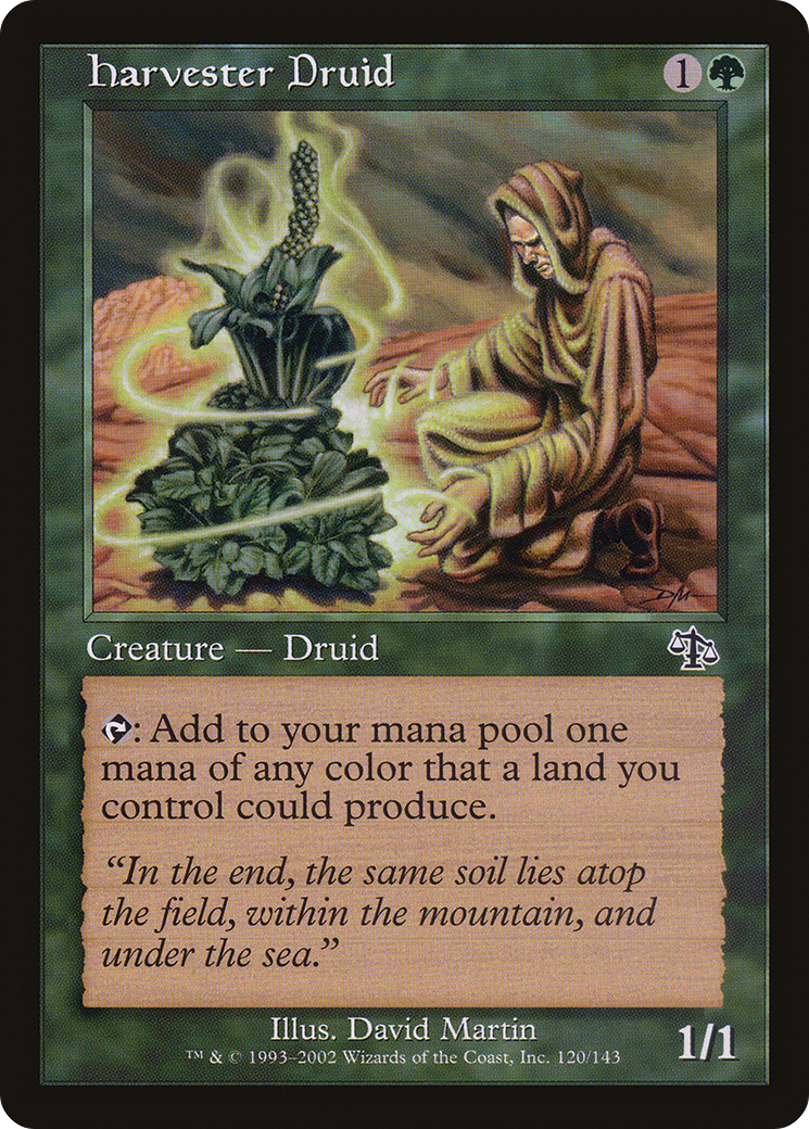 Harvester Druid (JUD-120) [Judgment] MTG Single Wizards of the Coast