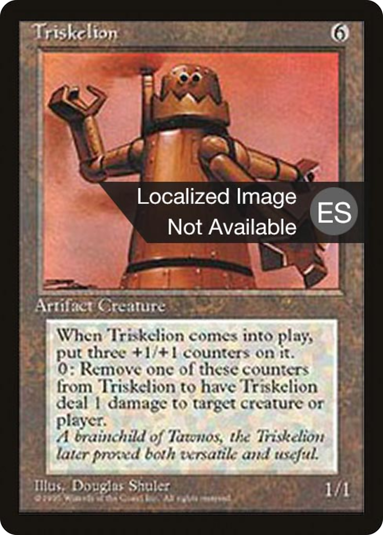 Triskelion (4BB-354) [Fourth Edition Foreign Black Border] MTG Single Wizards of the Coast
