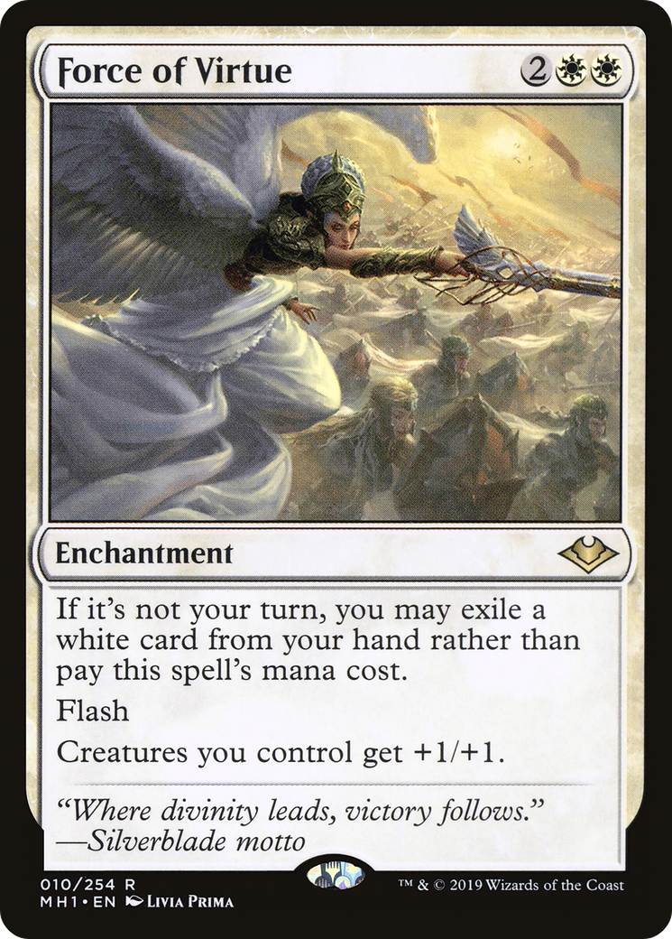 Force of Virtue (MH1-010) [Modern Horizons] MTG Single Modern Horizons
