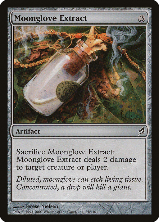 Moonglove Extract (LRW-258) [Lorwyn] MTG Single Wizards of the Coast