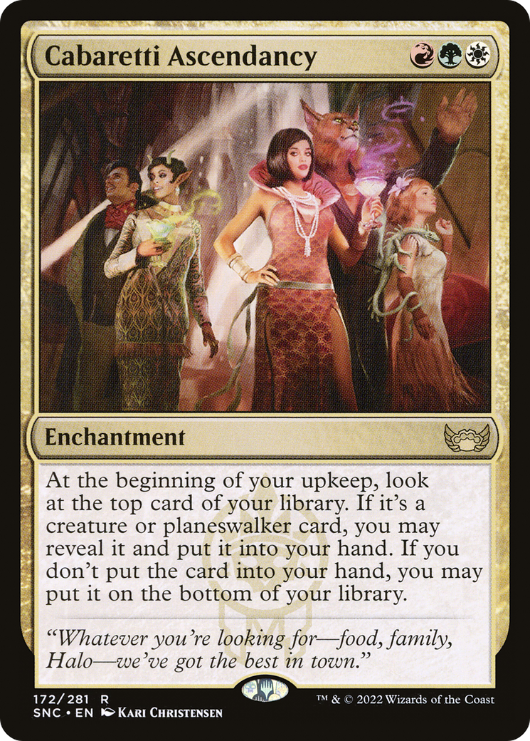 Cabaretti Ascendancy (SNC-172) [Streets of New Capenna] MTG Single Wizards of the Coast