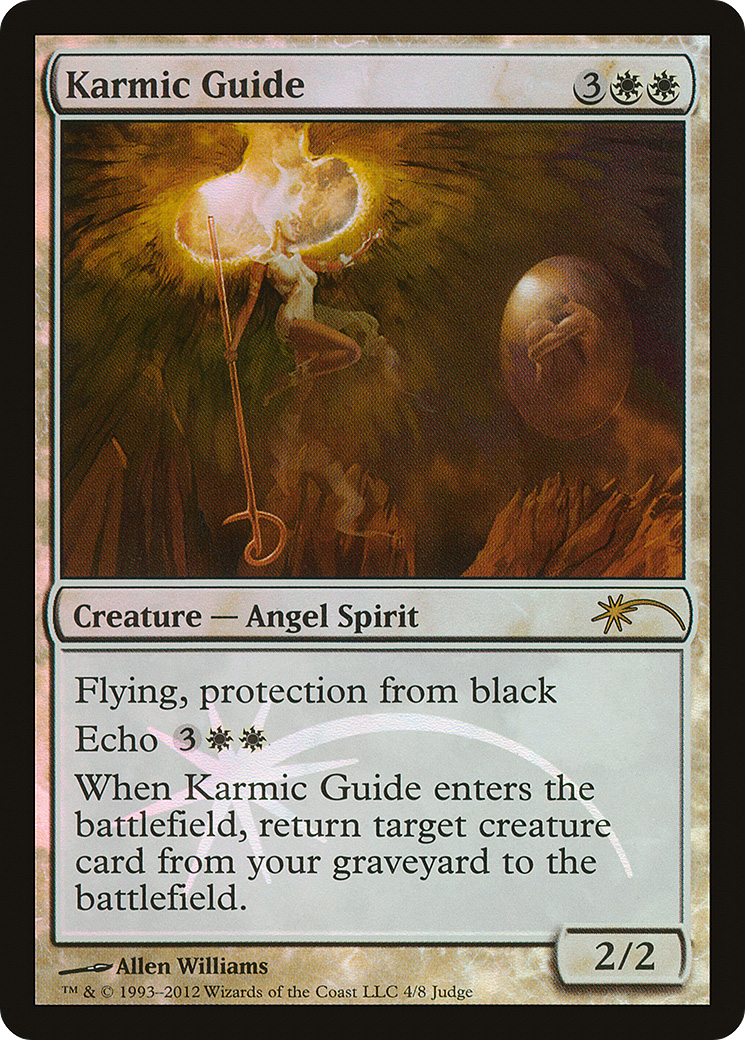 Karmic Guide (JDG-004) [Misc] Judge Gift Cards 2012 Foil MTG Single Wizards of the Coast