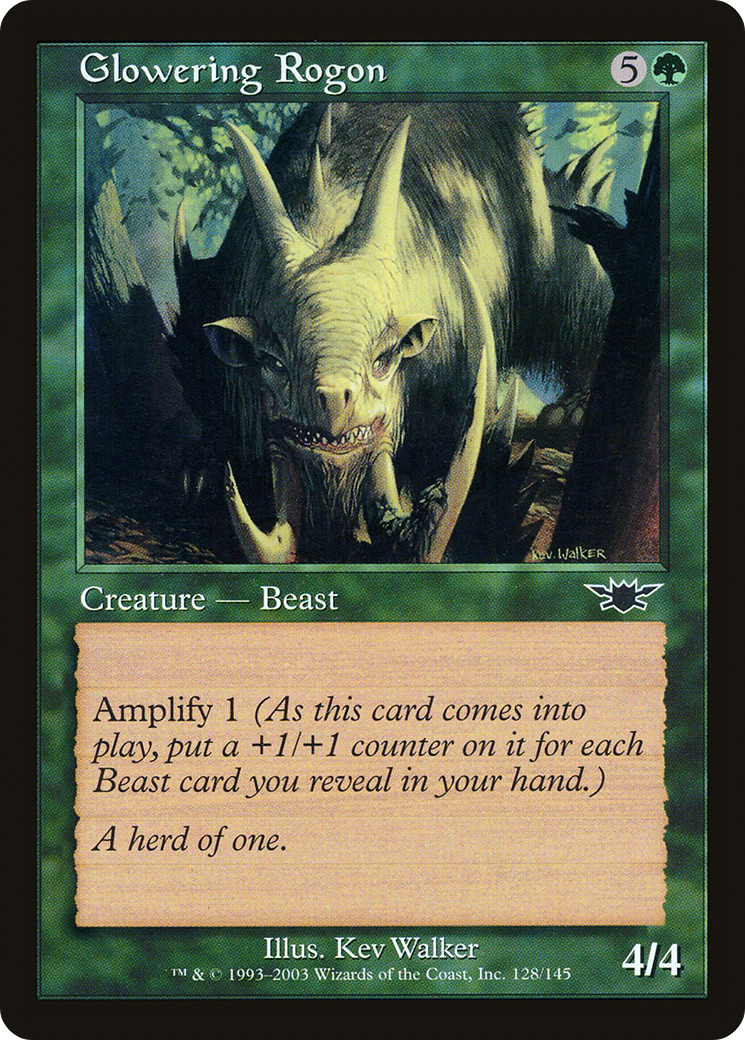 Glowering Rogon (LGN-128) [Legions] MTG Single Wizards of the Coast