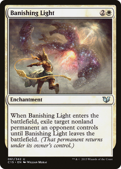 Banishing Light (C15-061) [Commander 2015] MTG Single Wizards of the Coast