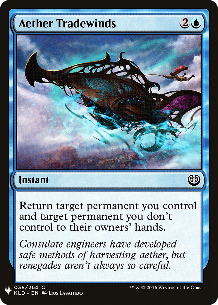 Aether Tradewinds (LIST-KLD-38) [Mystery Booster] The List MTG Single Wizards of the Coast