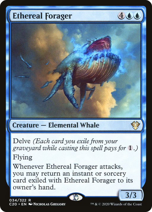 Ethereal Forager (C20-034) [Commander 2020] MTG Single Wizards of the Coast