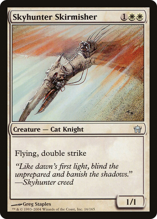 Skyhunter Skirmisher (5DN-016) [Fifth Dawn] Foil MTG Single Wizards of the Coast