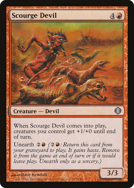 Scourge Devil (ALA-113) [Shards of Alara] MTG Single Wizards of the Coast