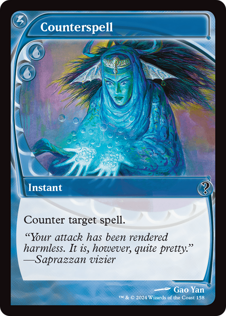 Counterspell (Future Sight) (MB2-158) [Mystery Booster] Mystery Booster 2 MTG Single Wizards of the Coast