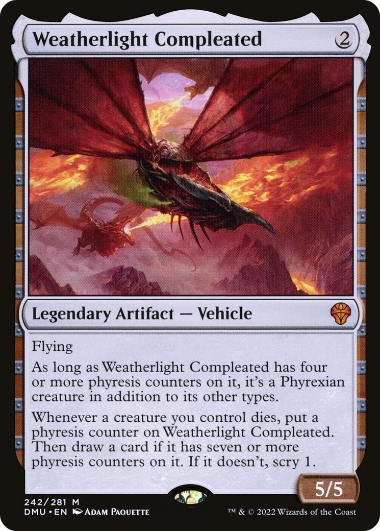 Weatherlight Compleated (DMU-242) [Dominaria United] MTG Single Wizards of the Coast