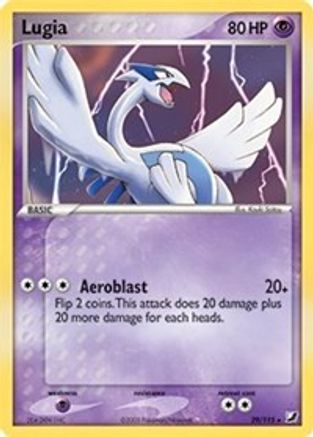 Lugia - 29/115 (EX Unseen Forces) () Holofoil [Misc: Deck Exclusives] Pokemon Single Pokémon