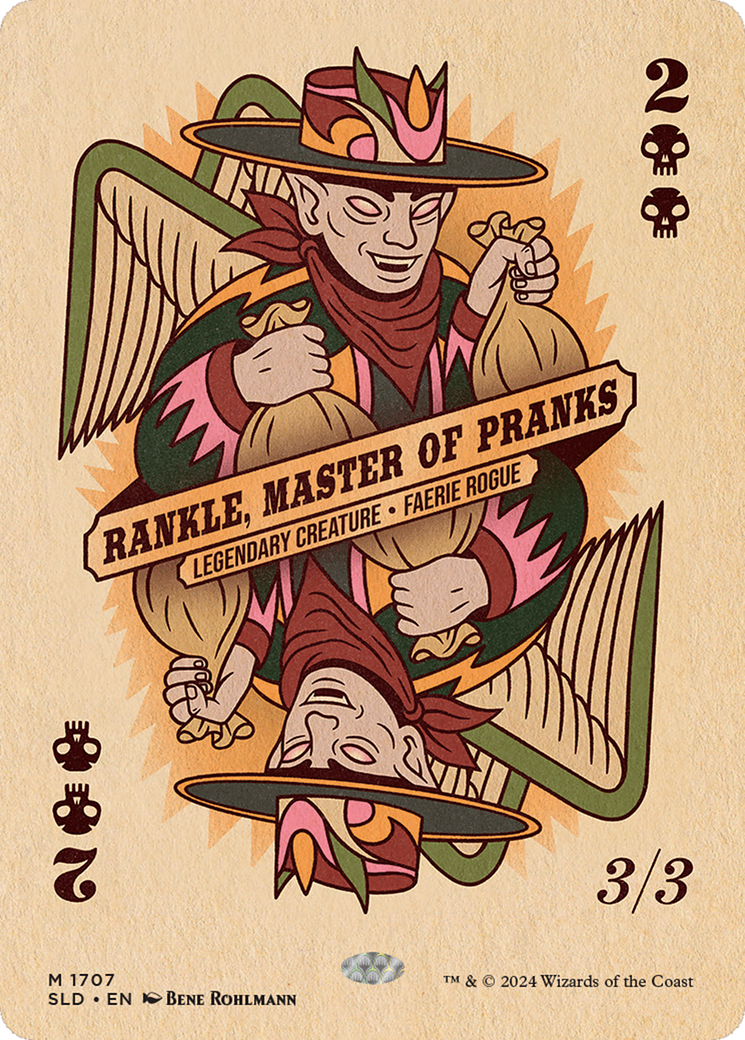 Rankle, Master of Pranks (SLD-1707) [Secret Lair] Drop (Borderless) MTG Single Wizards of the Coast