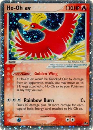 Ho-Oh ex (Holo) (17) - [Promos: POP Series 3] Holofoil Pokemon Single Pokémon