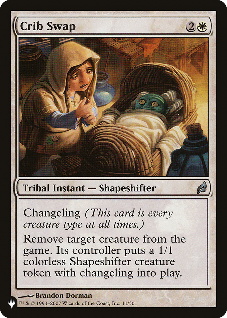 Crib Swap (LIST-LRW-11) [Mystery Booster] The List MTG Single Wizards of the Coast