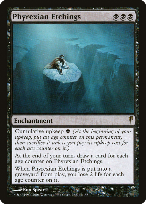 Phyrexian Etchings (CSP-067) [Coldsnap] Foil MTG Single Wizards of the Coast
