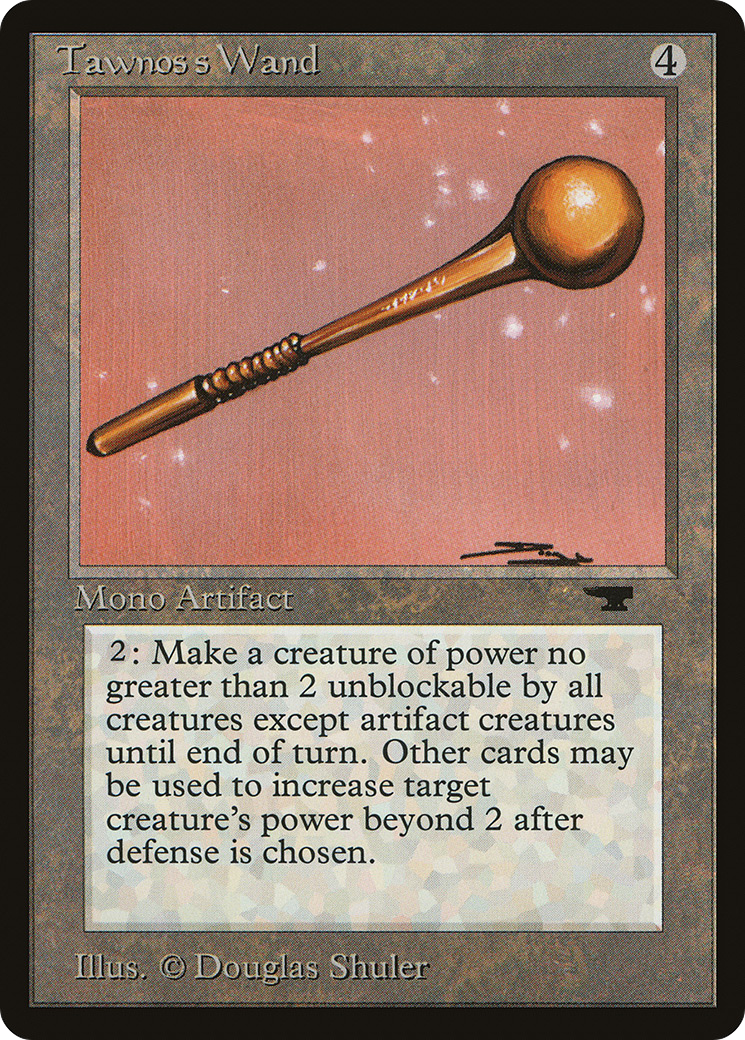 Tawnos's Wand (ATQ-069) [Oldschool] Antiquities MTG Single Wizards of the Coast