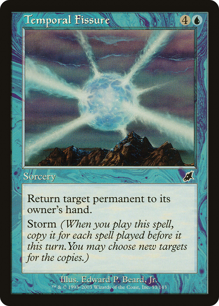 Temporal Fissure (SCG-053) [Scourge] Foil MTG Single Wizards of the Coast