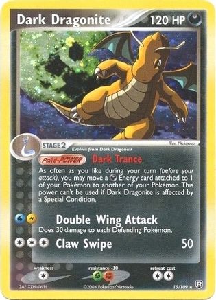 Dark Dragonite - 15/109 (EX Team Rocket Returns) () Holofoil [Misc: Deck Exclusives] Pokemon Single Pokémon