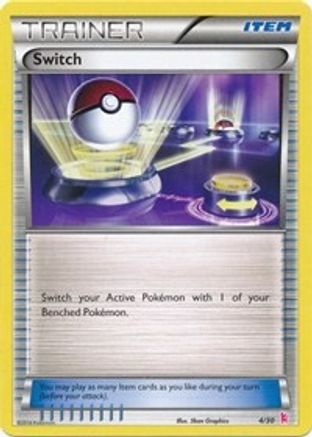 Switch (Sylveon) () [XY: Trainer Kit Sylveon & Noivern] Pokemon Single Pokémon