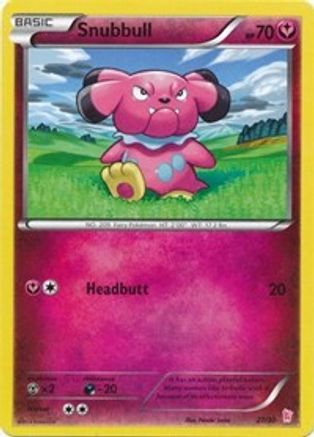 Snubbull (#11) () [XY: Trainer Kit Sylveon & Noivern] Pokemon Single Pokémon