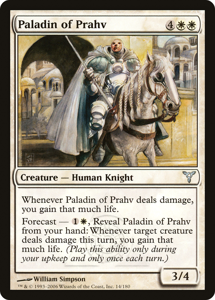Paladin of Prahv (DIS-014) [Dissension] MTG Single Wizards of the Coast