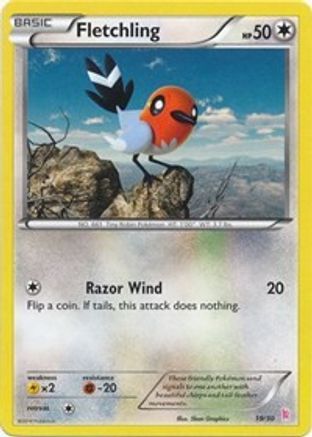 Fletchling (#19) () [XY: Trainer Kit Sylveon & Noivern] Pokemon Single Pokémon