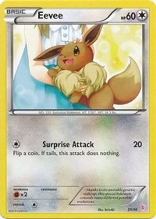 Eevee (21) () [XY: Trainer Kit Sylveon & Noivern] Pokemon Single Pokémon