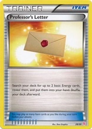 Professor's Letter (Sylveon) () [XY: Trainer Kit Sylveon & Noivern] Pokemon Single Pokémon