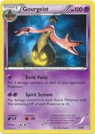 Gourgeist () [XY: Trainer Kit Sylveon & Noivern] Pokemon Single Pokémon