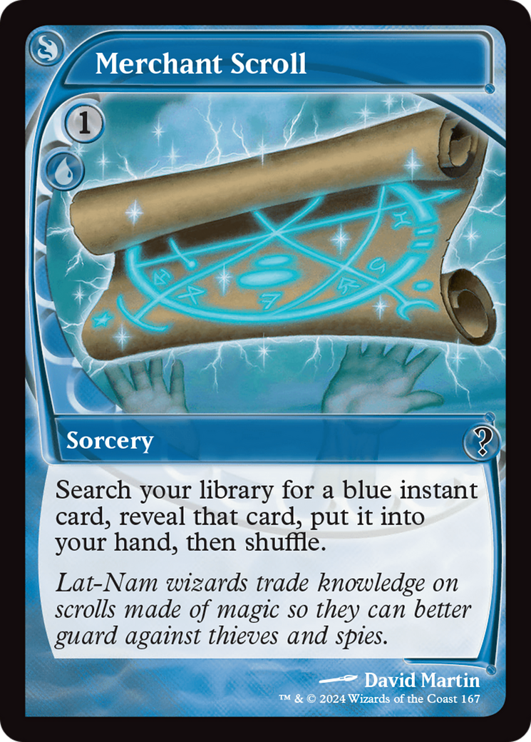 Merchant Scroll (Future Sight) (MB2-167) [Mystery Booster] Mystery Booster 2 MTG Single Wizards of the Coast