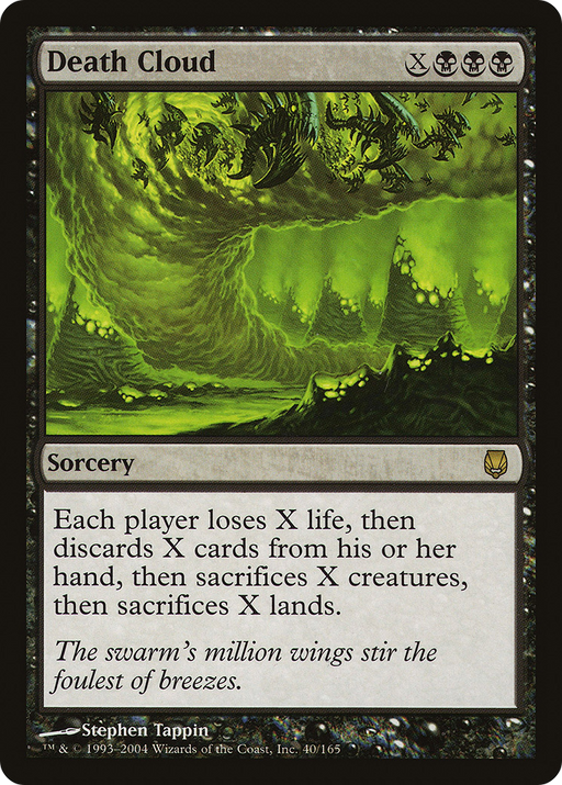 Death Cloud (DST-040) [Darksteel] MTG Single Wizards of the Coast