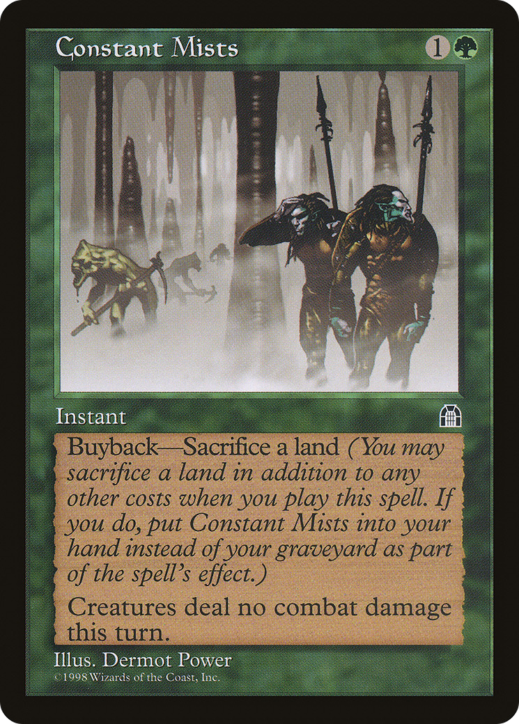 Constant Mists (STH-) [Stronghold] MTG Single Wizards of the Coast