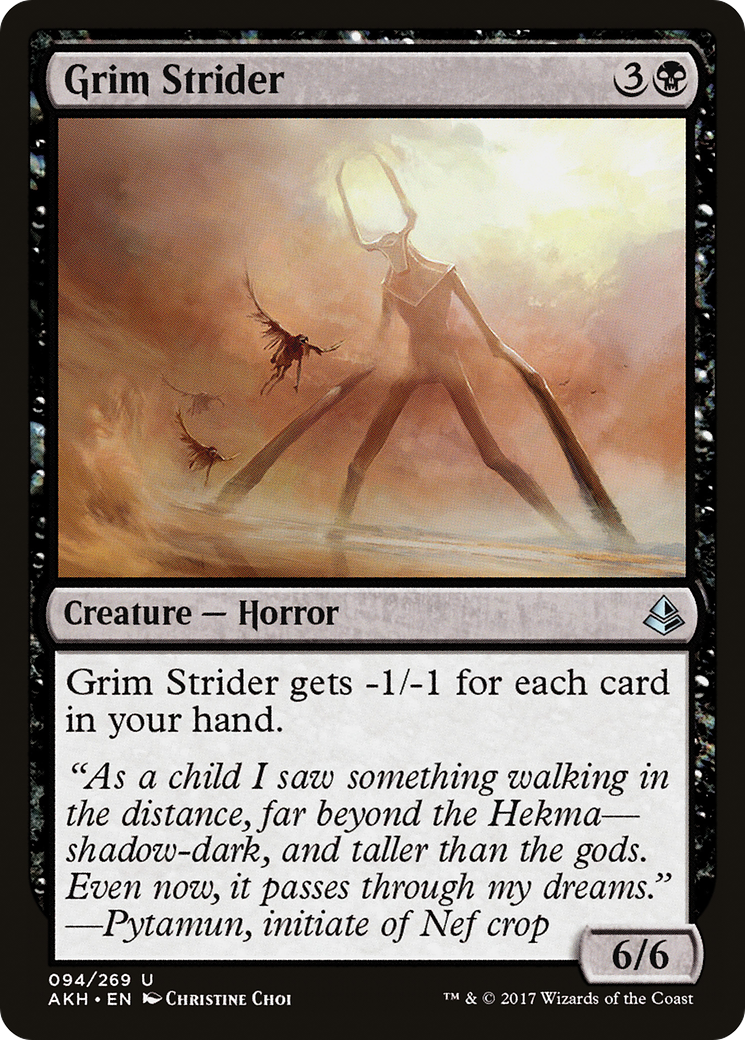 Grim Strider (AKH-094) [Amonkhet] MTG Single Wizards of the Coast