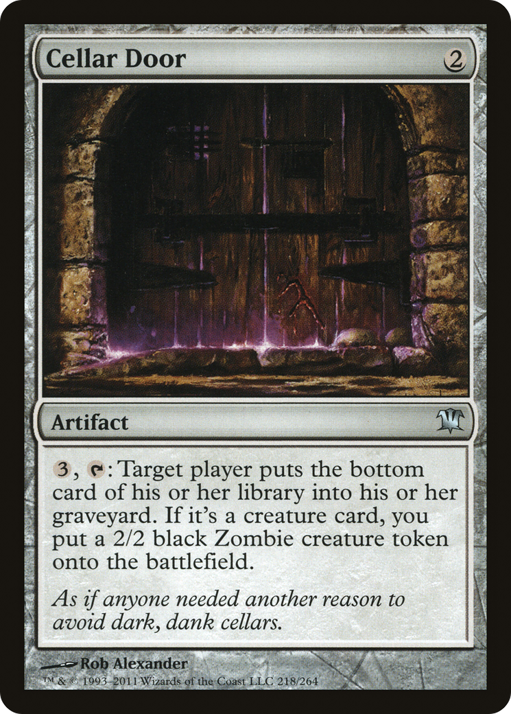 Cellar Door (ISD-218) [Innistrad] MTG Single Wizards of the Coast
