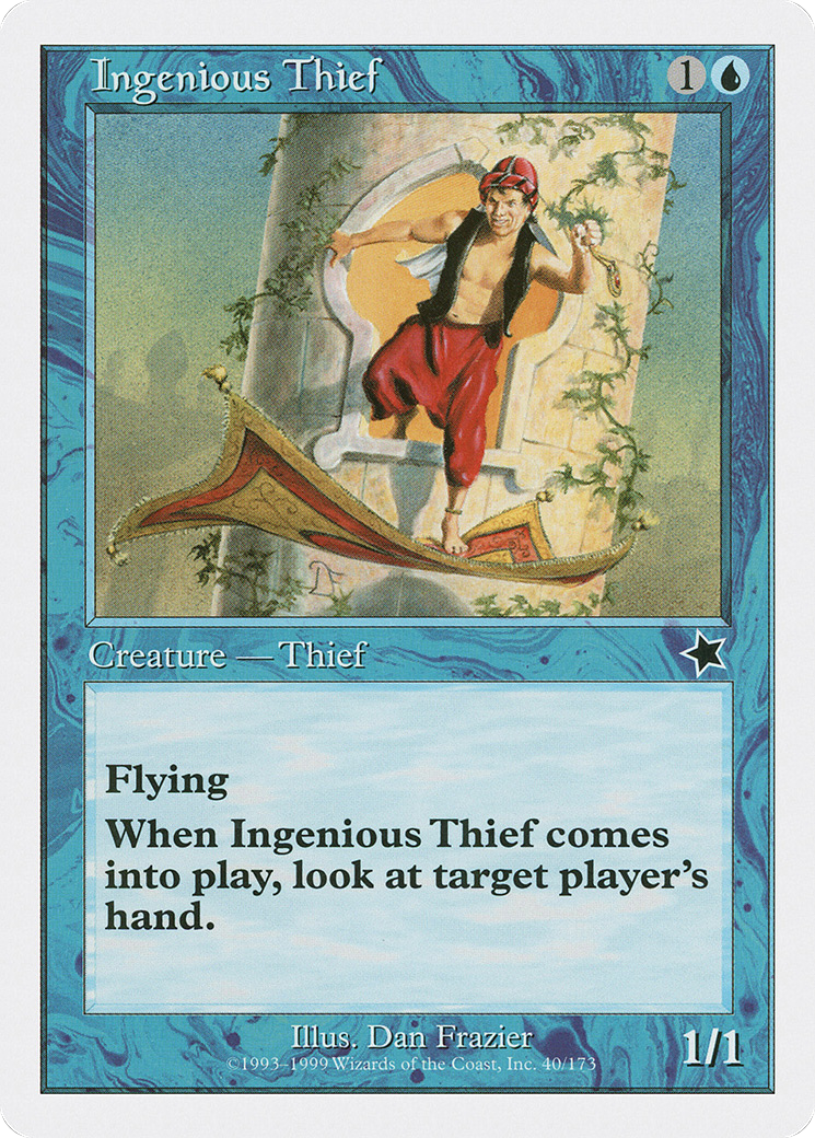 Ingenious Thief (S99-040) [Misc] Starter 1999 MTG Single Wizards of the Coast