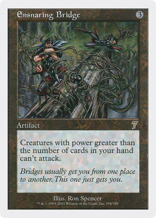 Ensnaring Bridge (7ED-294) [7th Edition] Foil MTG Single Wizards of the Coast